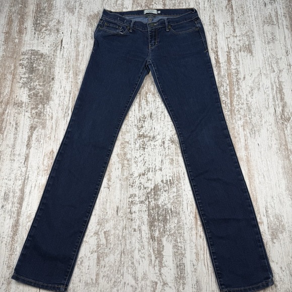 Abercrombie & Fitch Denim - Abercrombie & Fitch Erin Skinny Jeans Womens Sz 2 R Stretch‎ Blue Denim